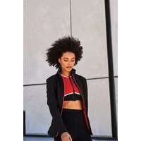 Regatta Kabát Regatta női cipzáras softshell vízlepergető női, rock grey/black, S