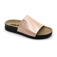 Leon Papucs 1205 Leon Comfort női bőr, bordó, 37