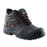 Top Védőbakancs S3 SRC szőrme bélés acél orrmerevítő TOP FORREST WINTER, fekete, 42