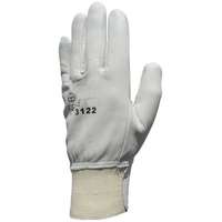 Euro protection Kesztyű artériavédős puha színmarhabőr gumírozott csuklórésszel szürke 8