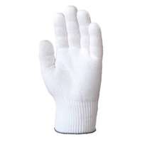 Euro protection Kesztyű elasztikus kézre simuló háromszálas kötött vékony poliamid fehér 8
