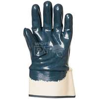 Euro protection Kesztyű herkules kétszer mártott szellőző hátú nitril kék 8