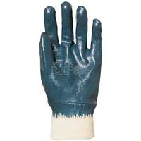 Euro protection Kesztyű Eurolité kézháton mártott nitril gumis kék 9