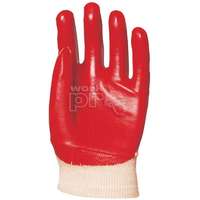 Euro protection Kesztyű PVC light szellőző hátú gazdaságos piros 9