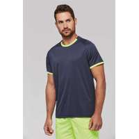 Egyéb Póló Proact Performance (150g/m2) férfi, dark grey heather/tropical blue, L