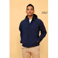 Sols Kabát Sols Replay férfi kapucnis softshell férfi, black, M