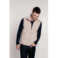 Kariban Mellény Kariban Luca polár férfi cipzáras férfi (300g/m2) beige, M