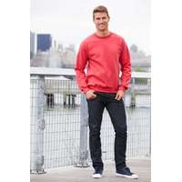 Gildan Pulóver (Gildan Heavy Blend) unisex (50%pamut) heather sport scarlet red, M