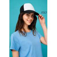 Egyéb Sapka Sols Bubble 5-panel hálós unisex, white/red, U