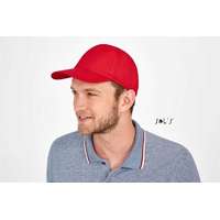 Sols Sapka Sols Buzz 5 paneles unisex (100% pamut) forest green, U