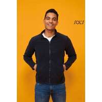 Sols Pulóver Sols férfi polár 2 cipzáras zseb férfi (100%poliészter 220g/m2) red, S