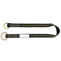 Irudek Hevederszalag Irudek Cta01 2 alumunium gyűrűvel, fekete/sárga, 1,2m