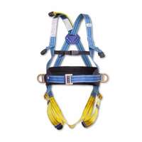 Irudek Testheveder Irudek Light Plus 4 hátsó rögzítési pont, kék/sárga, S-M