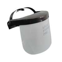 Coverguard Arcvédő polikarbonát homlokpánttal fekete