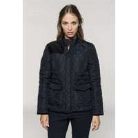 Kariban Dzseki Kariban női bélelt cipzáros női (100%poliészter) navy/black, XL