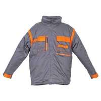 Coverguard Télikabát Paddock díszítéssel levehető ujjakal/kapucnival szürke/narancs XL