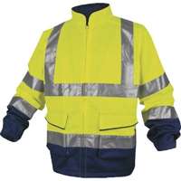 Delta Kabát Panostyle HV (20%pamut 80%polieszter) FLUO yellow/navy XL