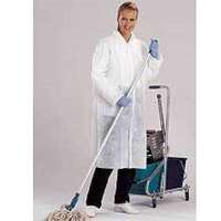 Delta Köpeny nem szőtt patenttal záródó (100%polipropilen) white XL