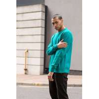 Egyéb Pulóver Just Hoods környakas unisex (80%pamut 20%poliészter) royal blue, XL