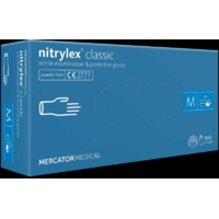Egyéb Nitrylex Classic púdermentes nitril egyszer használatos kesztyű, 100db / doboz, S