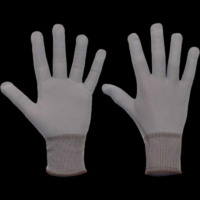 Egyéb Kesztyű Booby Grey finom nylon szürke 7
