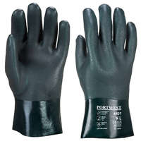 Portwest Portwest A827 Duplán mártott PVC vegyszerálló védőkesztyű (27 cm) (10/XL)