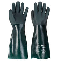 Portwest Portwest A845 Duplán mártott PVC vegyszerálló védőkesztyű (45 cm) (10/XL)