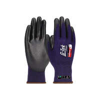 G-Tek G-TEK PosiGrip MAX 18G Tenyérmártott védőkesztyű (lila/fekete, 11/XXL)