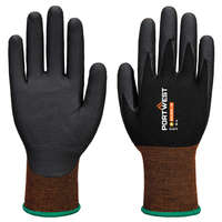 Portwest Portwest A370 Grip 15 Nitril mikrohabos védőkesztyű (fekete, 12/3XL)