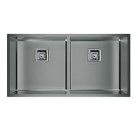 Cata CATA - Mosogatótálca CB-2 40-40 R10 inox munkalap alá szerelhető