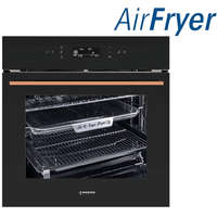 Nodor NODOR - Beépíthető sütő NorChef MO-6800 CU fekete/réz AIR FRYER