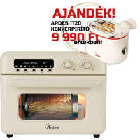 Ardes ARDES ARFRYA02W 30 literes Air Fryer forrólevegős sütő, olajsütő - forgókosárral ajándék ARDES 1T20 kenyérpirítóval