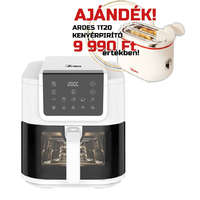 Ardes ARDES ARFRYA08LVW 8 literes Air Fryer forrólevegős sütő ajándék ARDES 1T20 kenyérpirítóval