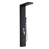 Leziter Malaga Black hidromasszázs zuhanypanel