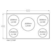 Sirius SIRIUS - Beépíthető indukciós főzőzóna S-H7 5