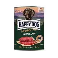 Happy Dog Pur Konzerv Montana,Lóhúsos-6x800g