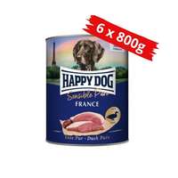 Happy Dog Pur Kacsahúsos Konzerv – France 800g - 6x800g