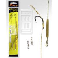 Carp Academy Carp Academy Basic Super Rig bojlis előkötött horog 2db teflon bevonattal - 8