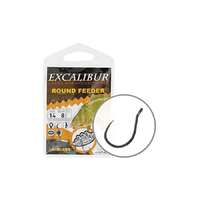 Excalibur Excalibur Round Feeder szakáll nélküli horog 8db - 14