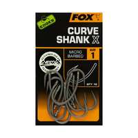 Fox Fox Curve Shank X horog 10db teflon bevonattal - 4
