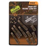 Fox Fox Edges Drop Off Inline Lead Kit Camo ólomelhagyós szerelék - 6db