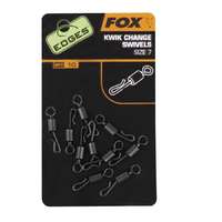 Fox Fox Edges Kwik Change Swivels gyorskapcsos forgó 10db - 10