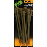 Fox Fox Edges Tadpole Inline Insert Trans Khaki ütköző hüvely - 10db