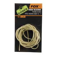 Fox Fox Hook Silicone Trans Khaki szilikon cső 150cm - M