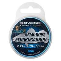 Savage Gear Savage Gear Semi Soft fluorocarbon 30m monofil előkezsinór - 0,25mm 3,66kg