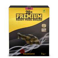 SBS SBS 20+ Premium Ready Made Boilies 20mm bojli 1kg - krill halibut (rák óriás laposhal)