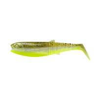 Savage Gear Savage Gear Cannibal Shad 8cm gumihal - green pearl yellow