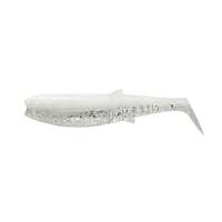 Savage Gear Savage Gear Cannibal Shad 8cm gumihal - white flash