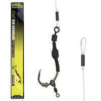 Carp Academy Carp Academy Spinner Rig Fat Crank bojlis előkötött horog 1db - 4