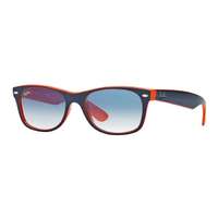 Ray-Ban Ray-Ban RB2132 789/3F NEW WAYFARER TOP BLUE-ORANGE CRYSTAL GRADIENT LIGHT BLUE napszemüveg